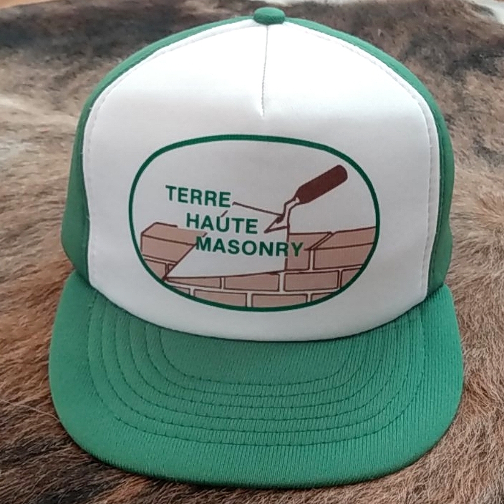 VTG Terre Haute Masonry All Foam Snap Trucker Hat